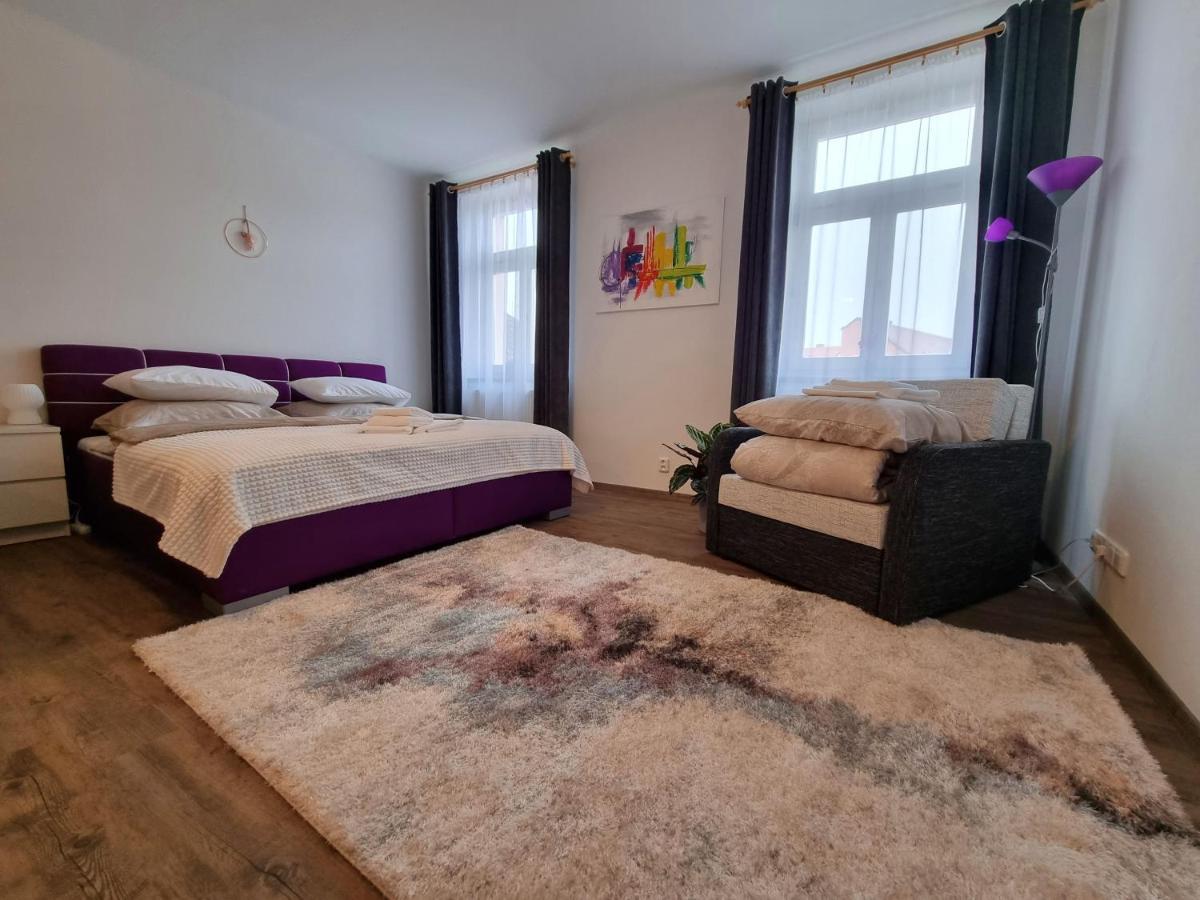 Velke Studio Na Velkem Namesti S Vybavenou Kuchyni Hradec Králové Exteriör bild